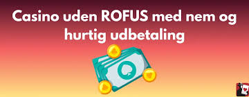 Casinospil Uden ROFUS med MitID En Guide til Spiloplevelser